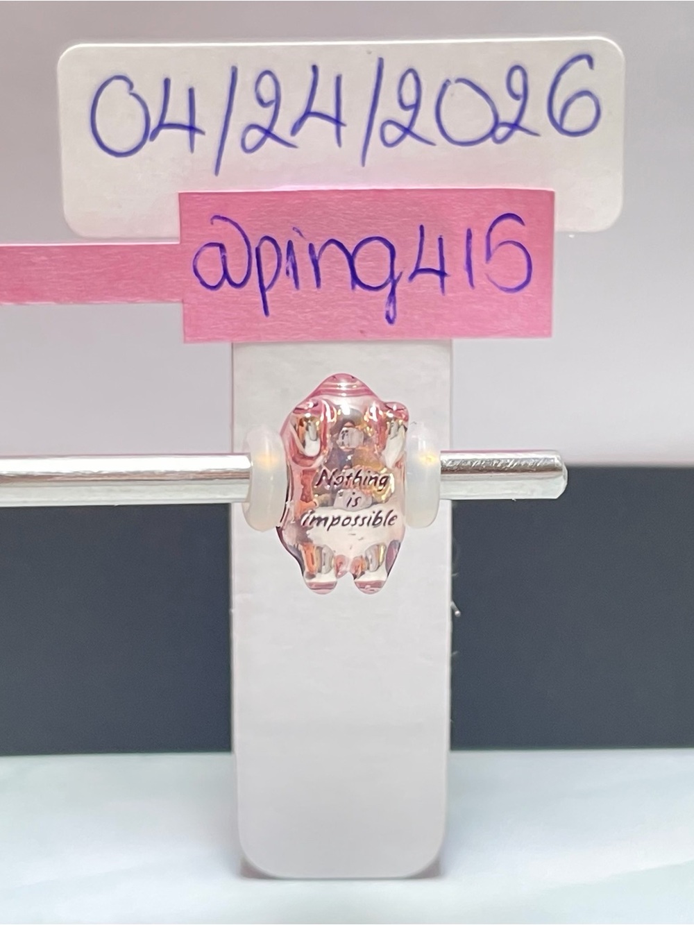 Pandora Flying Unicorn Pig Charm - Picture 7 of 12